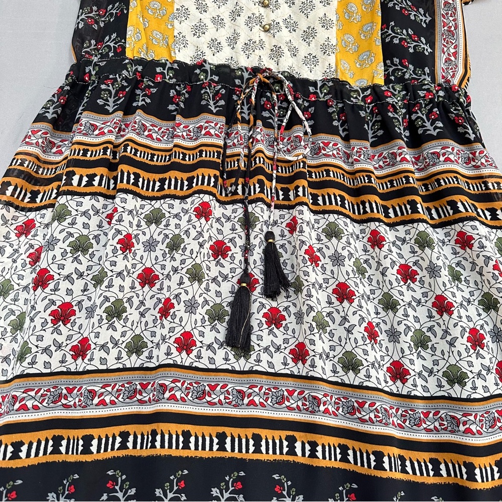 ANTHROPOLIGE OS One September  Provencal dress, M. - Picture 5 of 11
